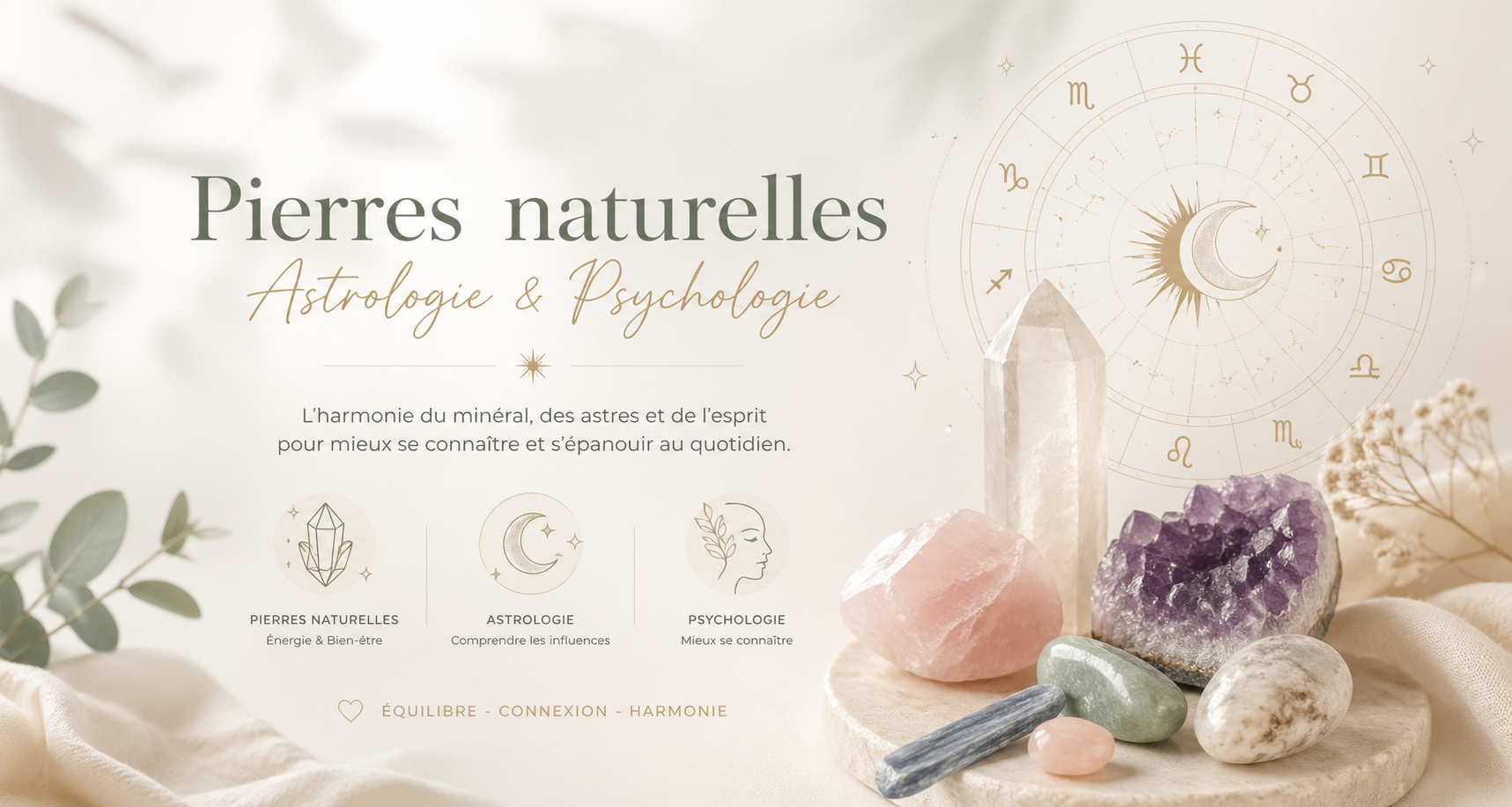 Quelle pierre naturelle correspond à ton signe astrologique ?