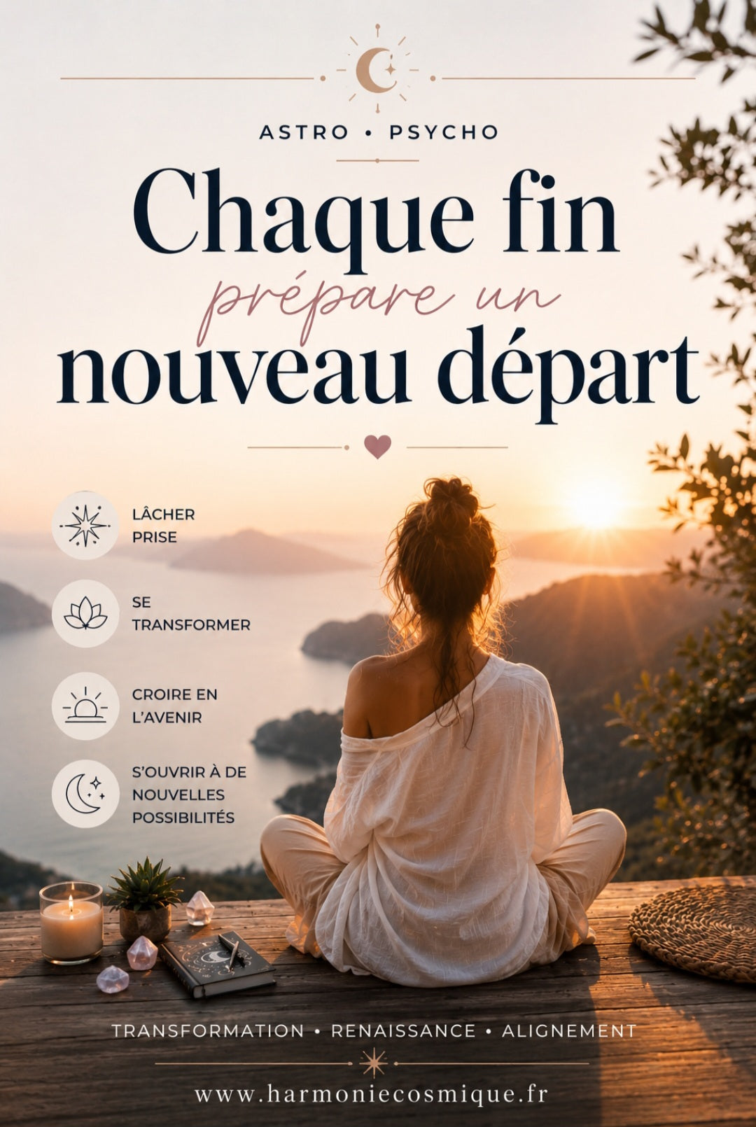 Chaque fin prépare un nouveau départ : le message astro-psycho qui transforme votre vie