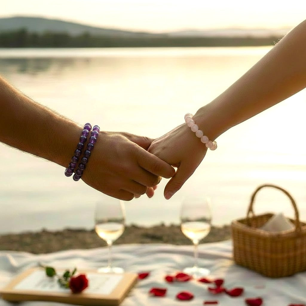 Bracelet Améthyste Naturelle – Sérénité & Élégance