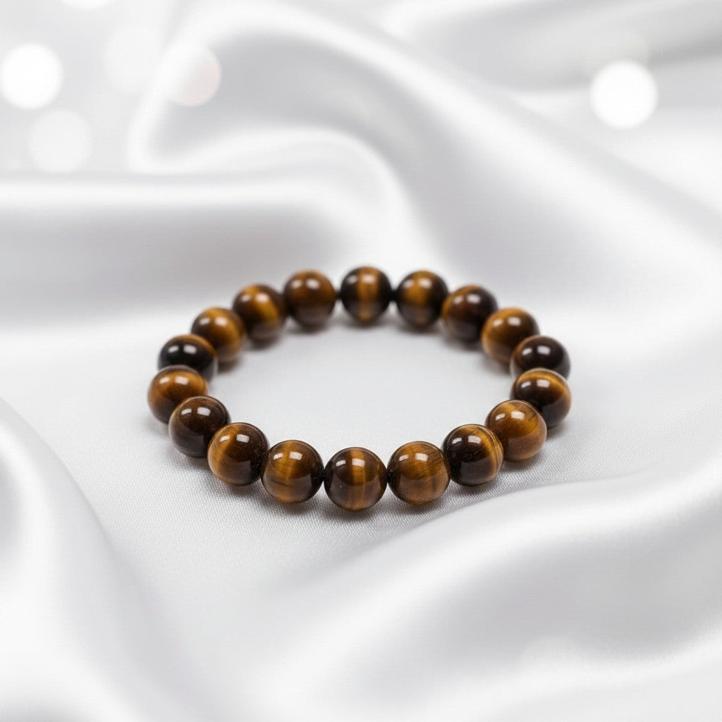 Bracelet Œil du Tigre Naturel – Protection & Confiance